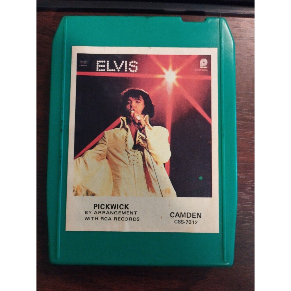 Elvis Presley You'll Never Walk Alone (8-Track Tape) Camden CBS-7012 Green Cart